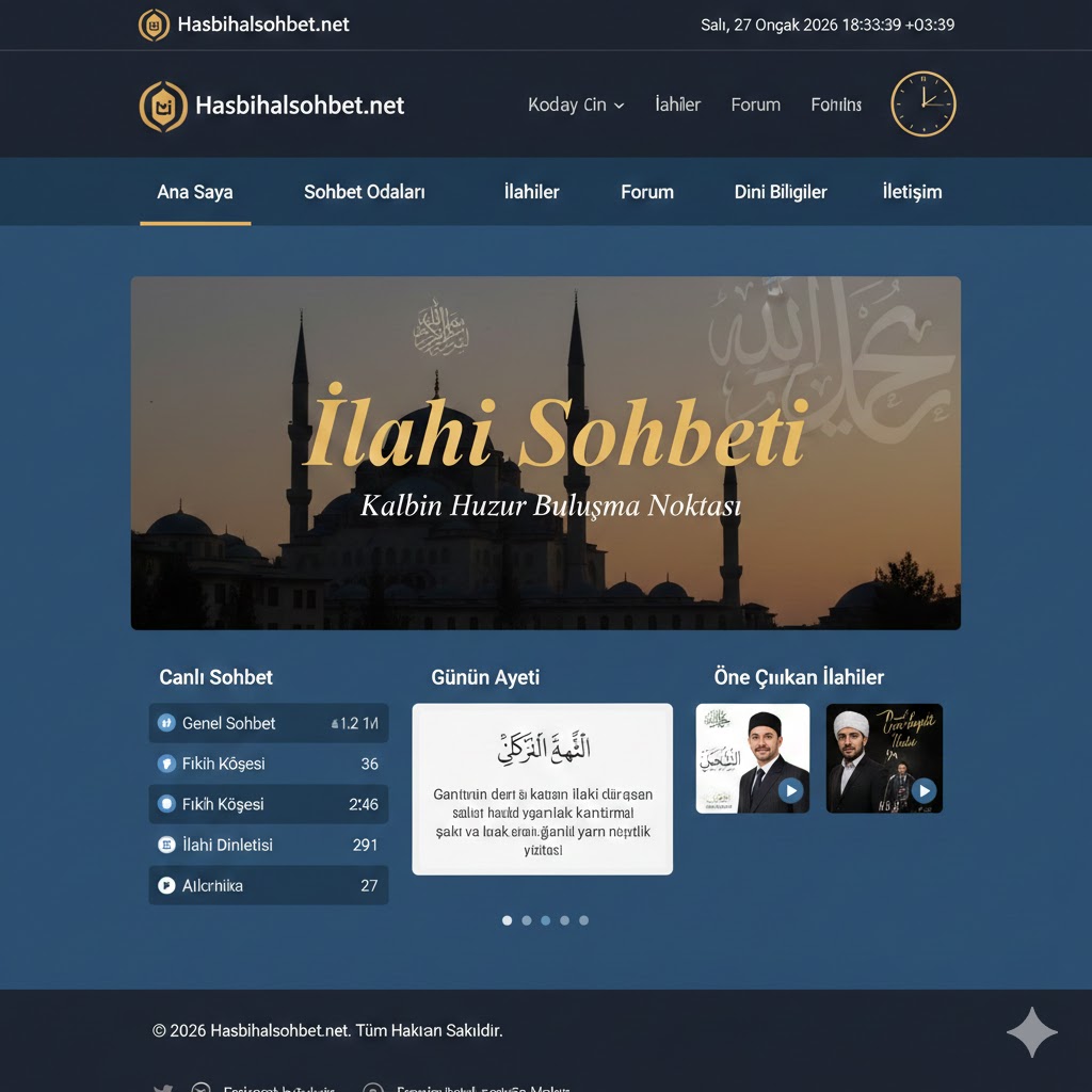 İlahi Sohbeti Odalar